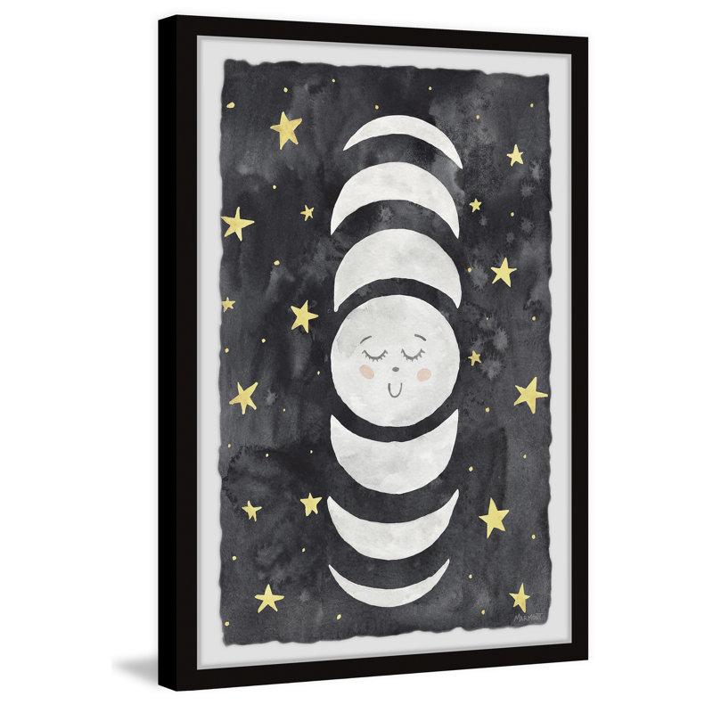 «Bickel Moon Berceuse», reproduction encadrée, H 24 po x l 16 po x P 1,5 po