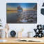 Mur de métal «Googins Island Snowfall» par Rick Berk-125726458