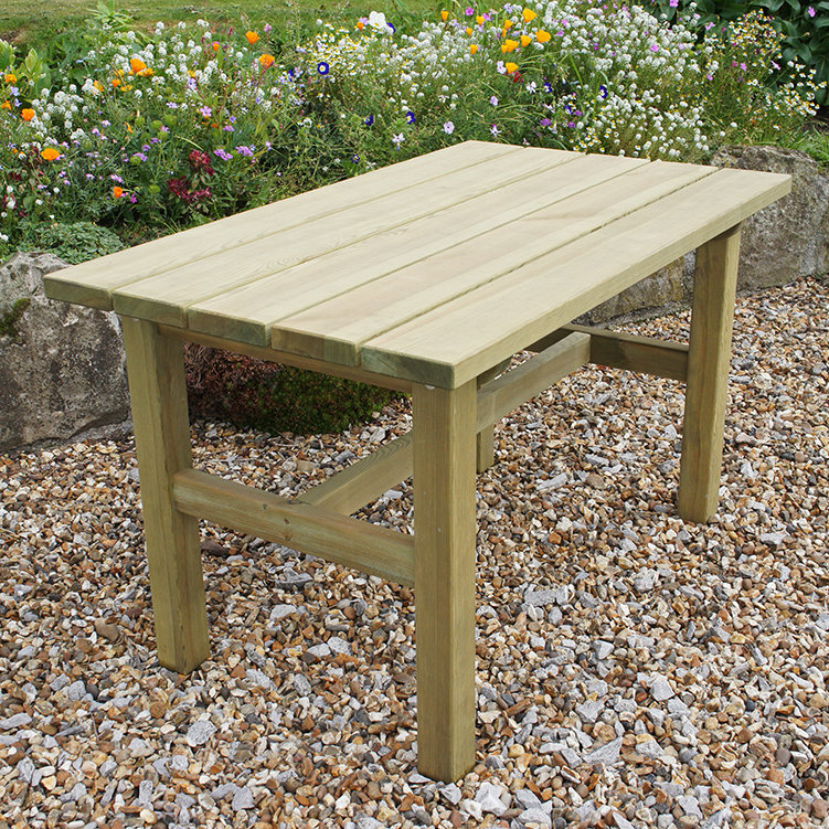 Gosnold Rectangular Outdoor Dining Table , 160cm cm W 76cm cm D