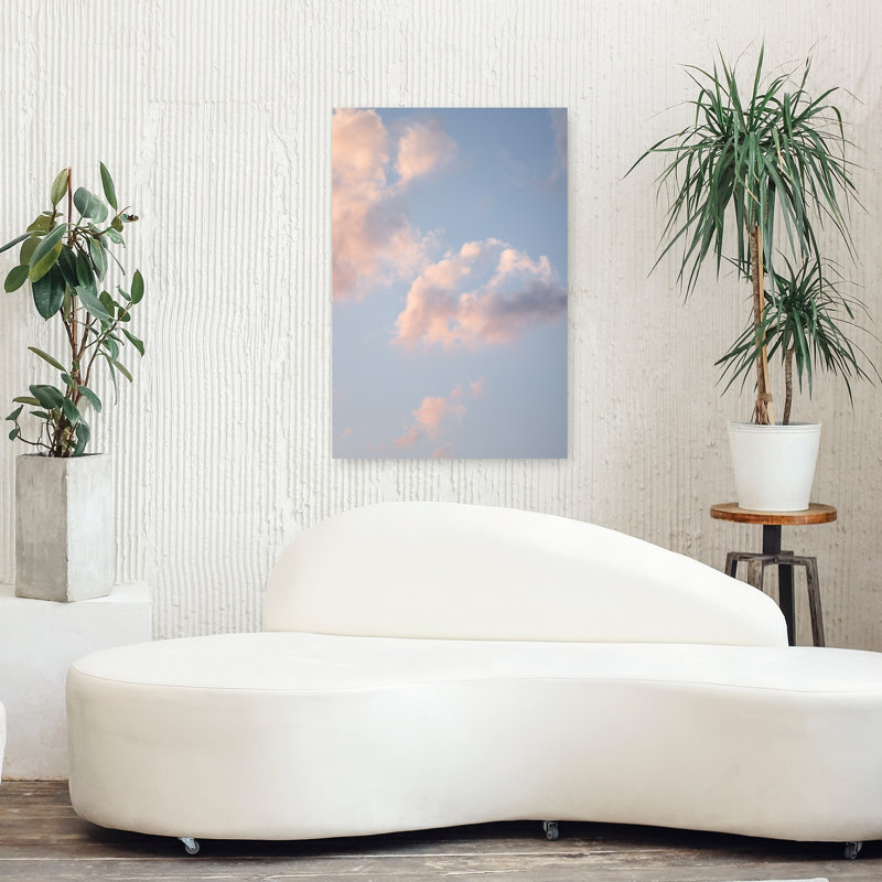 Art contemporain, paysage abstrait, paysage côtier, H 36 po x l 24 po