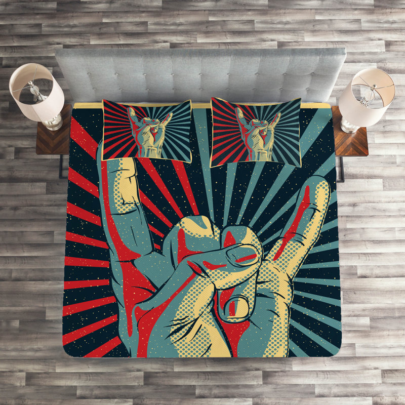 Music Polyester Coverlet