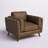 Allotey 41" Wide Genuine Leather Armchair