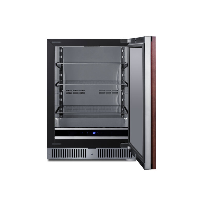 Summit Appiance 24" Wide Built-In Shallow-depth  Panel Ready All-Refrigerator