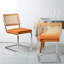 Chaise d'appoint rembourrée en velours Amyris-587093977-587093979