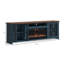 Meuble télé avec foyer 97 po pour téléviseur de 100 po ou moins Brixham-80113037