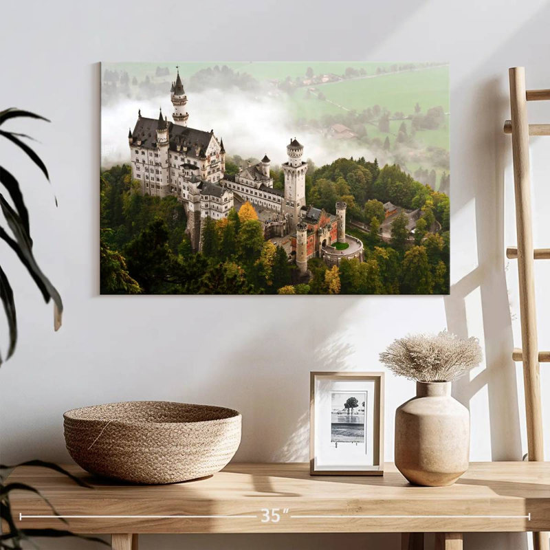 Lilie Misty Neuschwanstein Castle, H 16 po x l 24 po