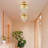 Evadne Traditional 3 Light 3 Tier Gold Crystal Chandelier