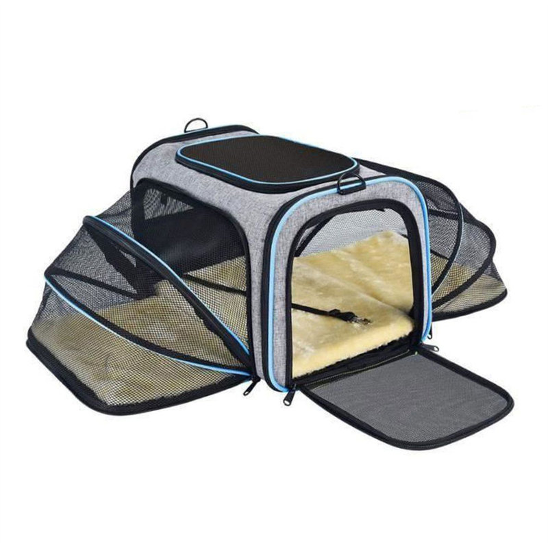 Convoyeur pour chat extensible et pliable 4 côtés