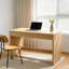 Bureau d'ordinateur / tiroir 47 po Farmhouse