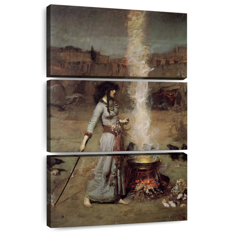 Kelan Magic Circle, 74" H x 48" W