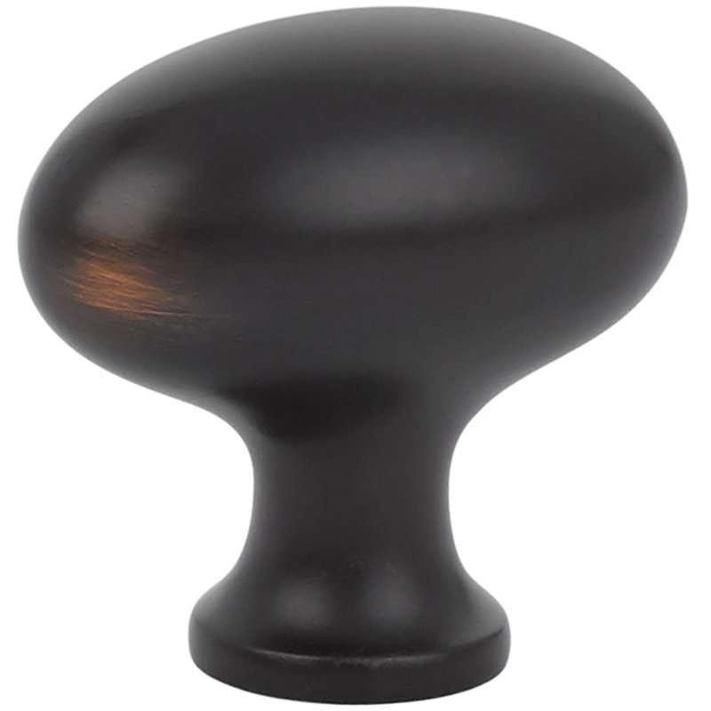 Emtek Egg Cabinet Knob, 1.75" H x 1" W x 1.625" D, Oil Rubbed Bronze