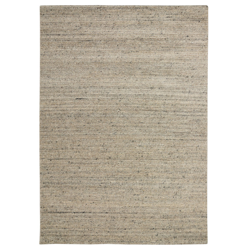Bober Solid Colour Hand Woven Area Rug, Rectangle 200 x 285 cm