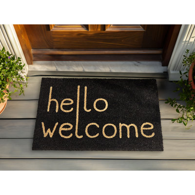 Raneshia Non-Slip Indoor / Outdoor Doormat