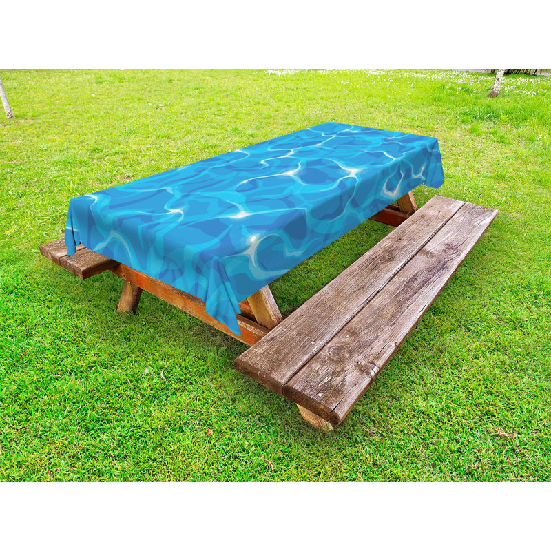 Rectangle No Pattern Polyester Tablecloth, 58" x 84"
