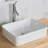KRAUS Elavo Modern Rectangular Vessel Porcelain Ceramic Bathroom Sink, 19 inch (2-Pack)