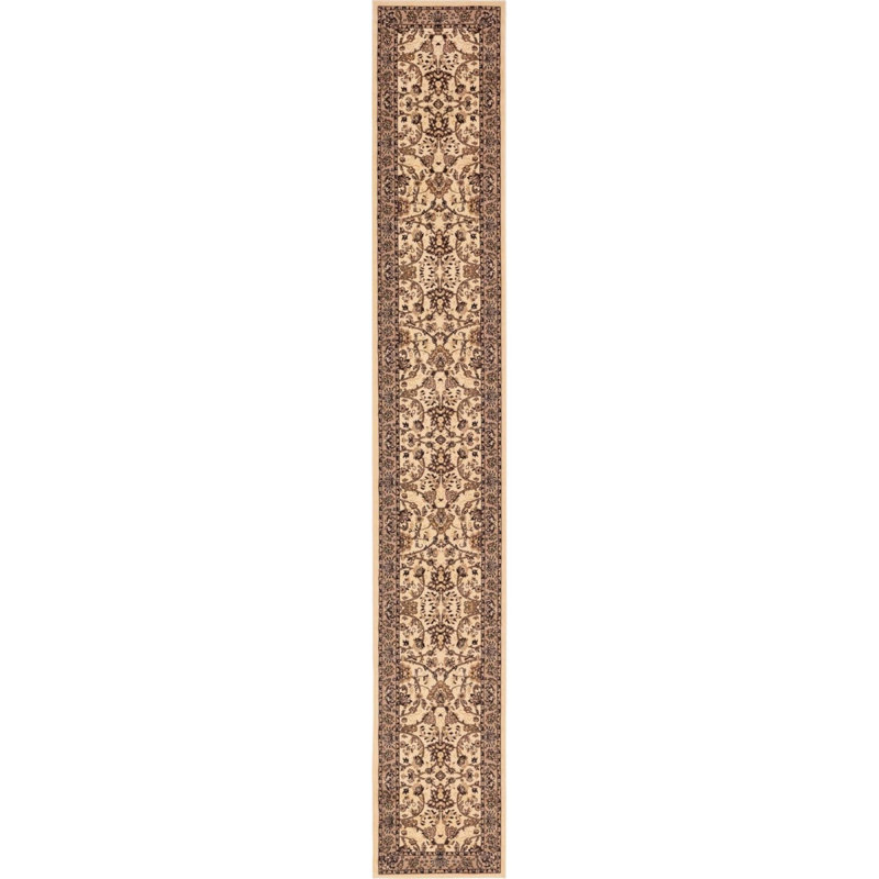 Hanan Floral Area Rug, Rectangle 2' x 3'1", Ivory