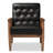 Faux Leather Armchair-2099196489