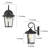 Gismar Modern Iron Outdoor Light Wall Mount
