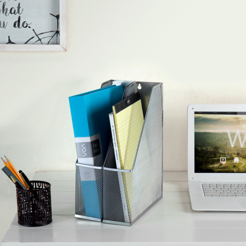 Haizel Mesh Wire Magazine Holder