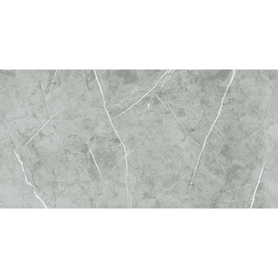 Panneaux muraux gris imitation marbre 23,6 po x 11,8 po Falkirk Moray (paquet de 5)