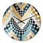 Urban Elegance Chevron Pattern - Chevron  Wall Clock-101235951