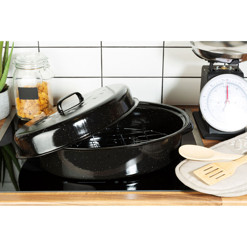 Symple Stuff 0.96L Carbon Steel Oval, 16cm H x 42cm W x 31cm D