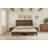 Bilal Solid Wood Platform Bed Frame With 48.6'' Headboard-240524890-240524891