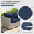 14-Piece Outdoor 4" Replacement Cushion Set Seat/Back Cushion (Set Of 6 Cushion , 6 Backrests , 2 Coner Cushions)-105682508
