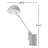 Arvis Iron Plug-in Armed Sconce