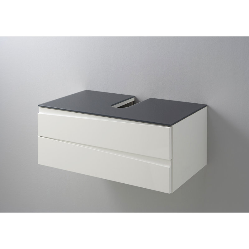 81.25 cm wall-mounted Evone washbasin vanity unit