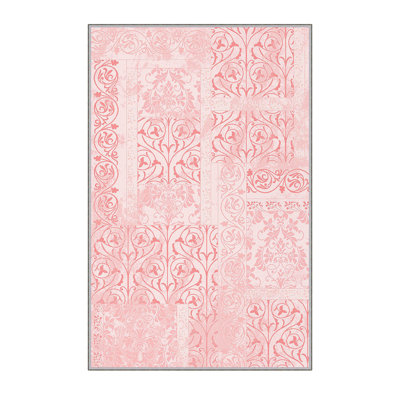 Premium Hall Carpet, 2.6 x 9.8 ft, 100% Polyester, 0.3 in Pile Height | Antibacterial, Non-Slip PVC Felt Dot Underside | Machine Washable, 3D Digital Printing | Durable & Stylish for Home Décor
