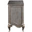 Chambre 2 - Table de chevet couleur champagne antique - façade en miroir, option décorative élégante