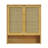 Double Door Bathroom Wall Mounted Medicine Cabinet Kitchen Storage Organization With 3 Shelves