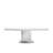 Romeo Matt White Extension Table