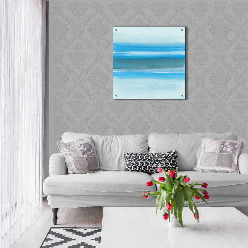 «Coastal Abstraction III» par Chris Paschke, H 24 po x l 24 po x P 0,2 po
