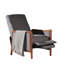 Fauteuil inclinable en bois de bouleau Ryka