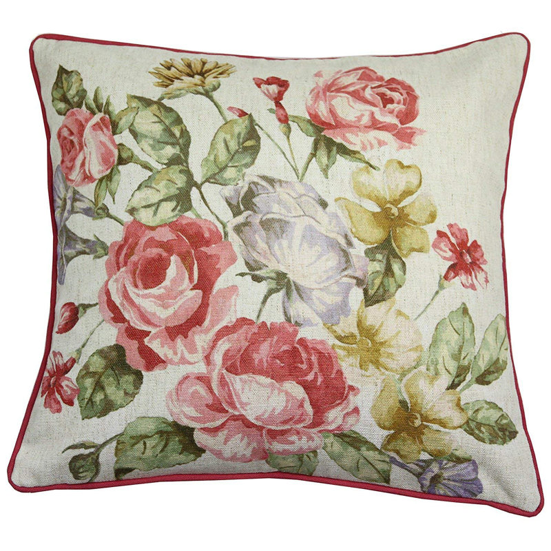Chivers Floral Square Cushion