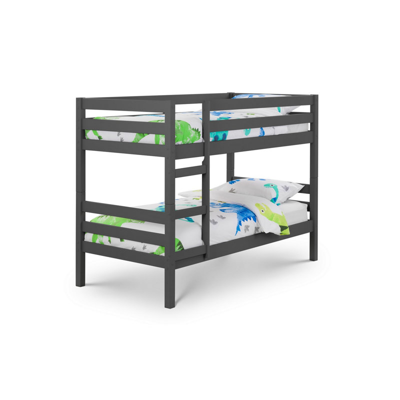 Scoggins Single (3') Bunk Bed, No Mattress, Anthracite