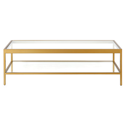 Alexis Glass Top Coffee Table