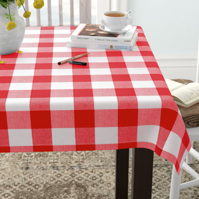 Wolsingham Gingham 100% Cotton Square Tablecloth