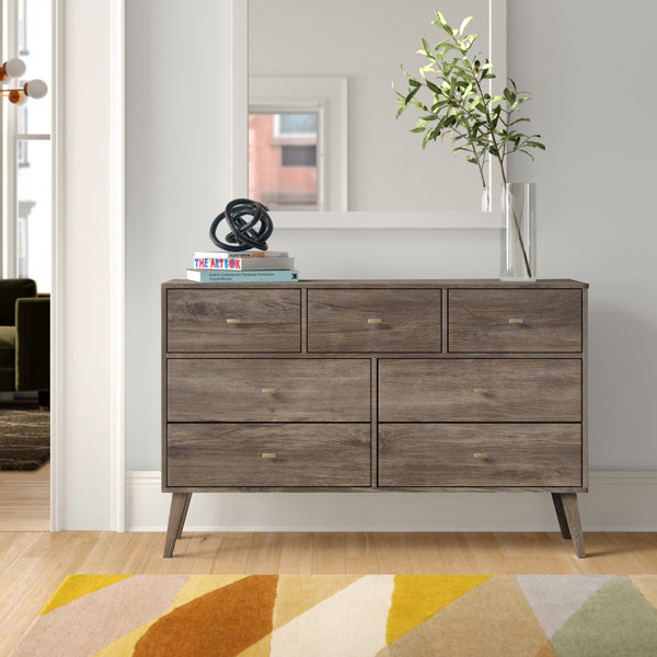 Mercury Row® Alyssa 7 - Drawer Dresser & Reviews | Wayfair