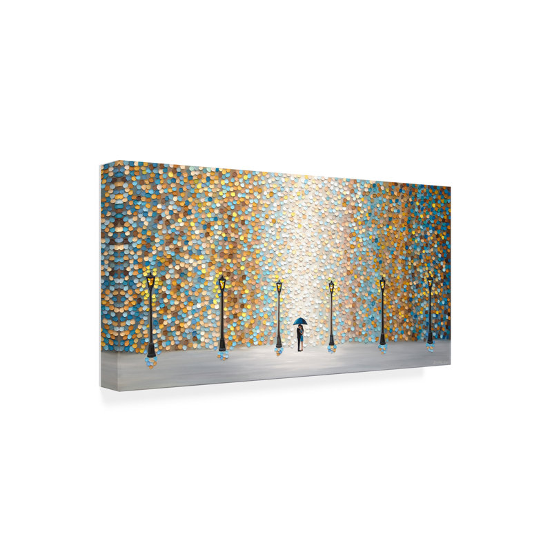 Œuvre sur toile "Ekaterina Ermilkina", H 10 po x l 19 po