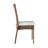 4 - Person Eucalyptus Solid Wood Patio Dining Set Rectangular Table with Cushions Included