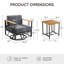 Ensemble de conversation Coan-759999184
