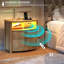 60cm W Bedside Table-258277879