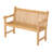 Mathias 47'' Wide Teak Loveseat