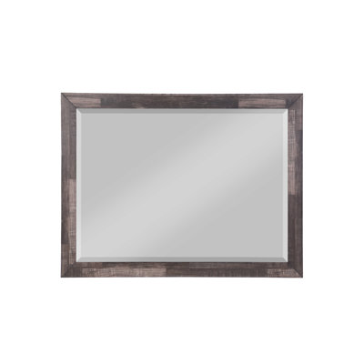 Juniper Dark Cherry Finish Mirror (Includes Mirror Only)