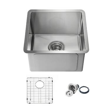 ZUHNE Modena 30-Inch ADA Undermount Kitchen Sink with Accessories, 16 –  Zuhne