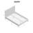 Applewhite Upholstered Metal Platform Bed-1458467405-1458467406
