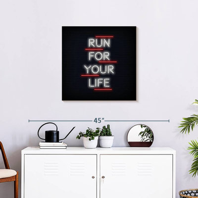 Tergel Neon Run For Your Life